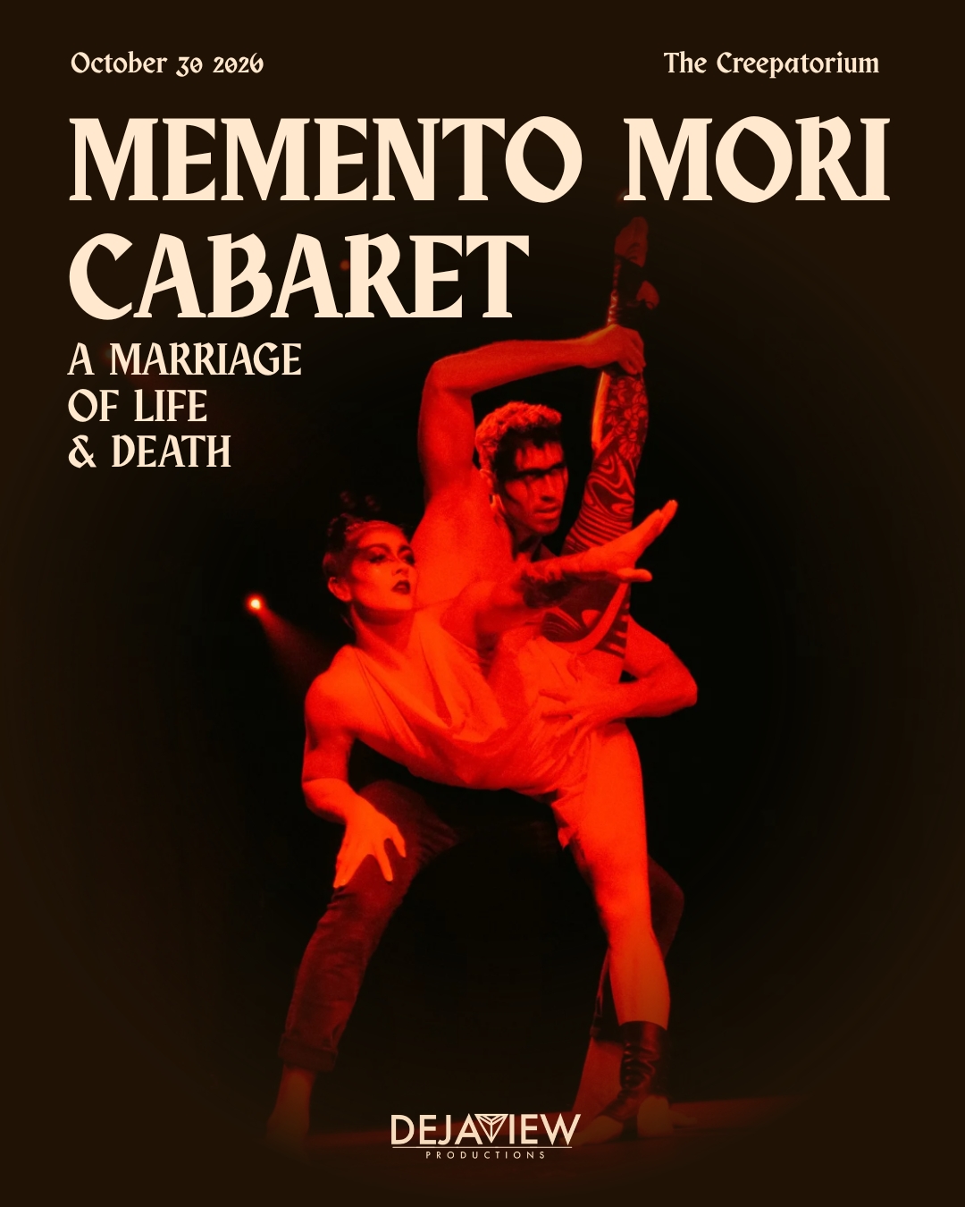 DejaView Presents: Memento Mori Cabaret, A Marriage of Life & Death